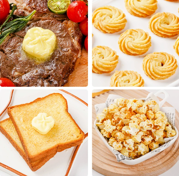 Hundred Diamond Animal Butter Block Household Smearing Bread Toast Ingredients for Nougat Snowflake Crisp Baking Material