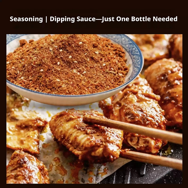 BBQ Seasoning Set (Original, Spicy & Cumin) - 130g Each - Authentic Chinese Dry Rub & Spice Blend for Grilling, Smoking, Air Fryer, Meat, Chicken, and Vegetables