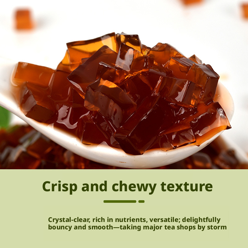 Brown Sugar Crystal Syrup (Bubble Tea Topping) – 2.5kg Bulk Size, Ready-to-Use for Boba Tea, Desserts & Beverages